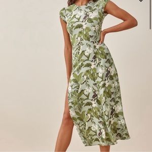 Reformation Gavin Dress in Tropical NWT
